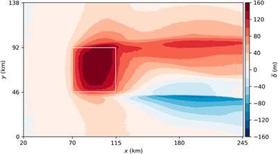 Large-eddy simulation of a 15 GW wind farm: Flow effects, energy budgets and comparison with wake models